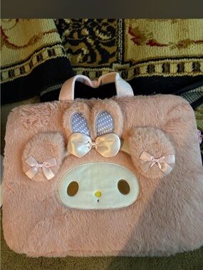 New Sanrio furry melody lap top case 15 inches long x 12 inches high